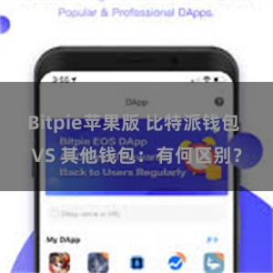 Bitpie苹果版 比特派钱包 VS 其他钱包：有何区别？