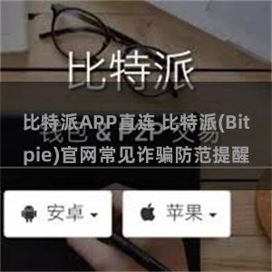 比特派APP直连 比特派(Bitpie)官网常见诈骗防范提醒