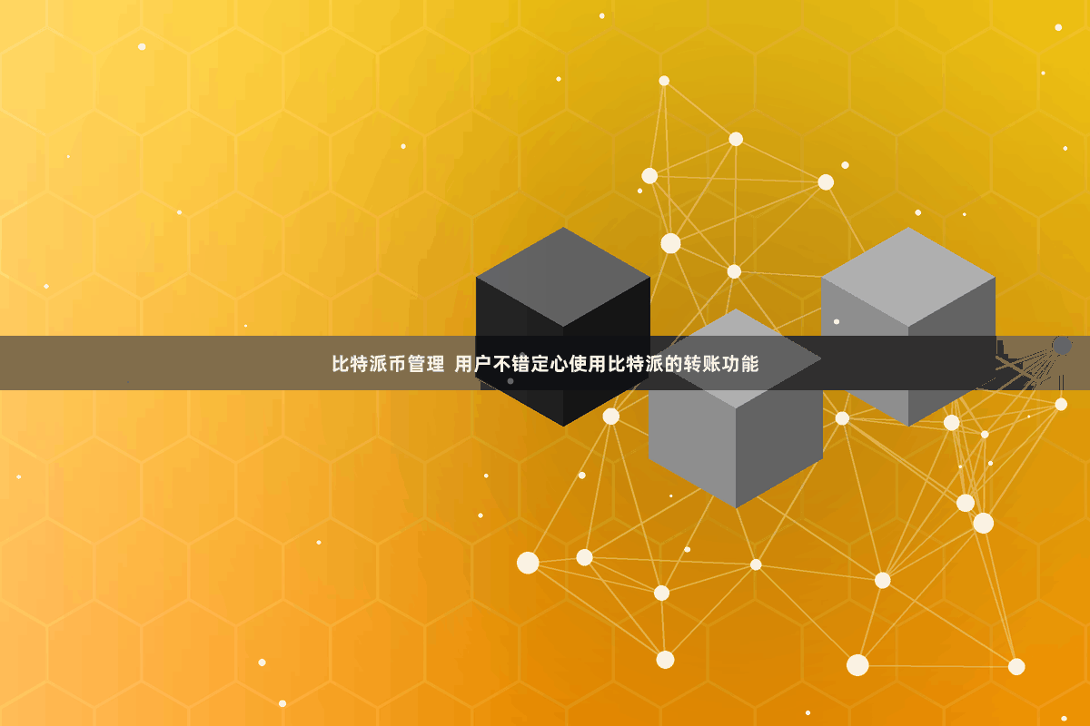 比特派币管理  用户不错定心使用比特派的转账功能